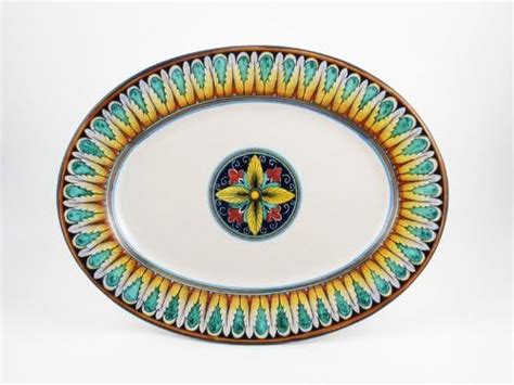 Amazon Fima Hand Painted Italian Ceramic Inch Oval Platter