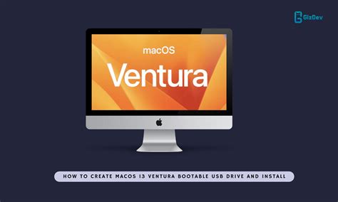 How To Create Macos 13 Ventura Bootable Usb Drive And Install