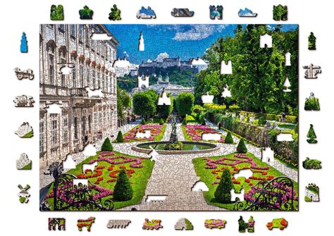 Puzzle Schloss Mirabell Und Salzburger Holzschloss Teile