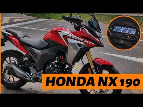 ASI LLEGO LA NUEVA HONDA NX 190 PRECIO DE LOCOS FICHA TÉCNICA LA