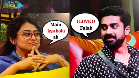 Bigg Boss OTT 2 Live Avinash Sachdev Ne Falaq Naaz Ko Propose Kar Ke