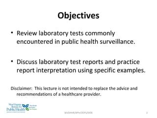 Laboratory Testing Ppt