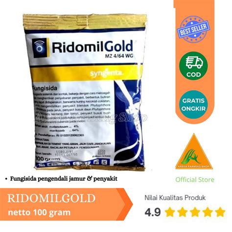 Jual Syngenta Ridomil Gold Mz Wg Fungisida Sistemik Kontak