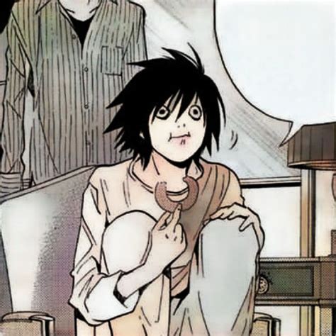 L Lawliet Pfp Death Note Death Note Fanart Death Note Manga