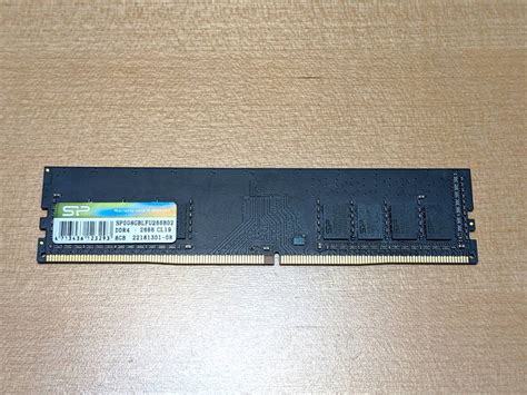 【やや傷や汚れあり】 送料無料 Silicon Power Ddr4 2666 8gb Sp008gblfu266b02 の落札情報詳細