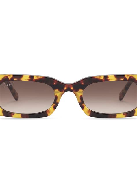 Lotus Locs Amber Tortoise Brown Gradient Lens The Trove