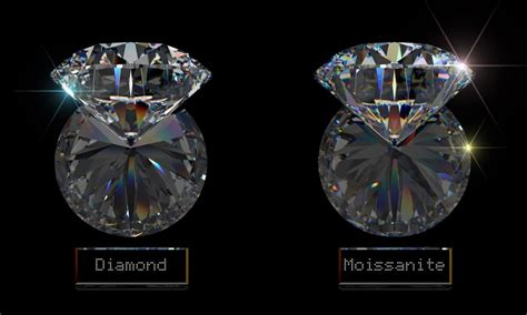 Moissanite vs. Diamond: What's the Difference?