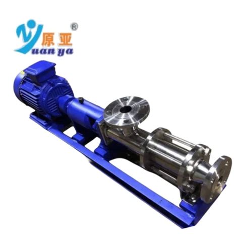 G Eccentric Screw Pump Progressive Cavity Pump Stainless Steel Chemical