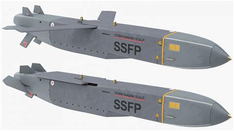 3D Storm Shadow SCALP EG Cruise Missile 3D Molier International