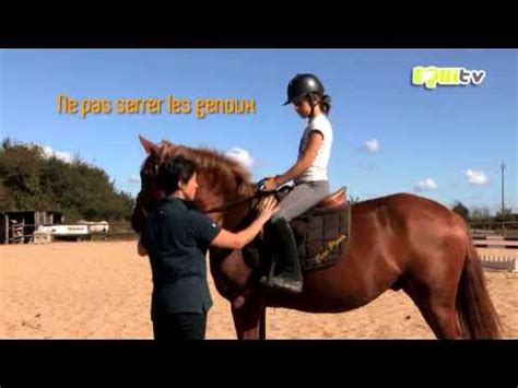 Comment avoir la position de base à cheval YouTube