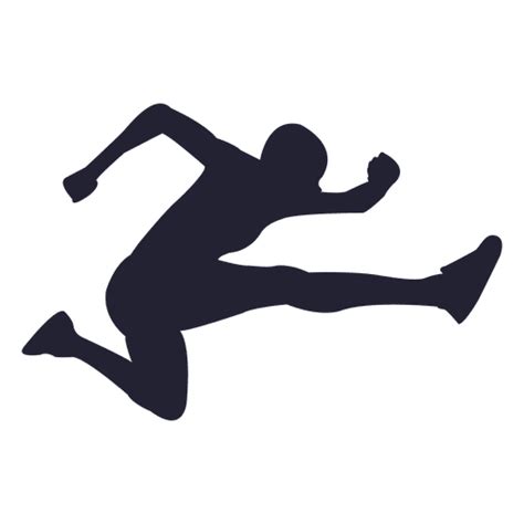 Long Jump Silhouette at GetDrawings | Free download