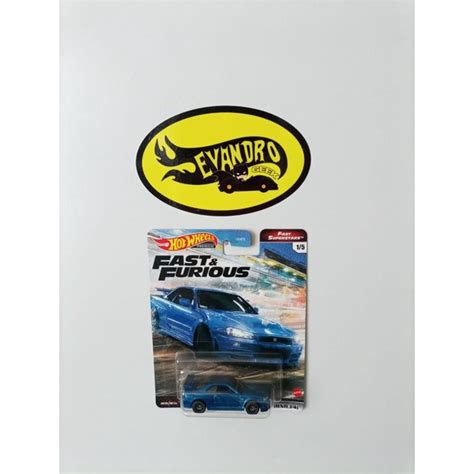 Hot Wheels Premium Nissan Skyline Gtr R Velozes E Furiosos Shopee Brasil