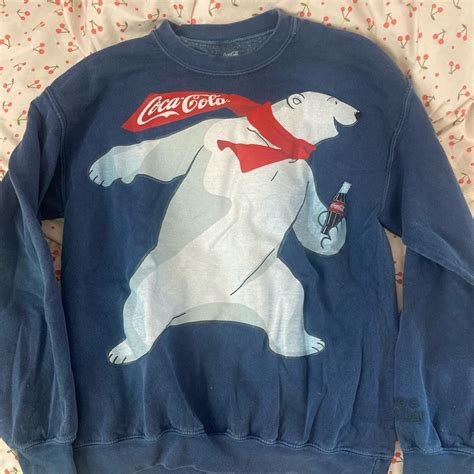 Coca Cola Women S Sweatshirt Depop