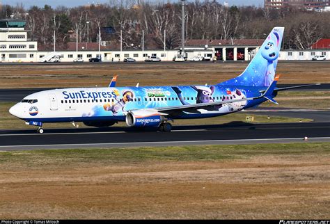 TC SNU SunExpress Boeing 737 8HC WL Photo By Tomas Milosch ID