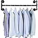 Oropy Industrial Pipe Clothes Rack Heavy Duty Detachable Wall Mounted