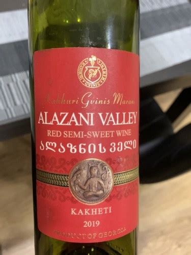 Kakhuri Gvinis Marani Alazani Valley Red Semi