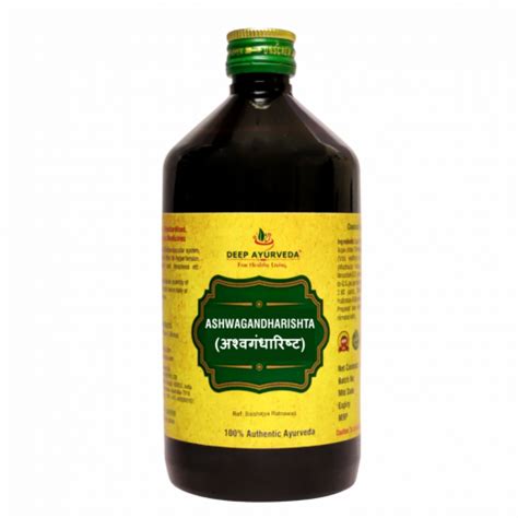 Buy Deep Ayurveda Ashwagandharishtam 450ml ShopHealthy In