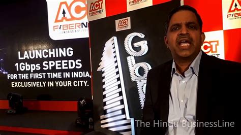 Act Fibernet Ceo Bala Malladi On Acts Initiatives Youtube