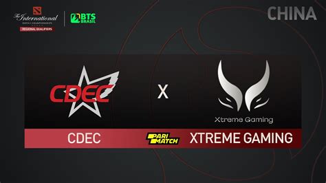 PT BR CDEC Vs Xtreme Gaming TI Qualifier CN Winners Bracket