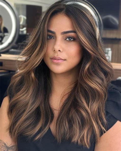 30 Brown Balayage Hair Color Ideas In 2024 Hair Color Balayage Dark Brunette Balayage Hair