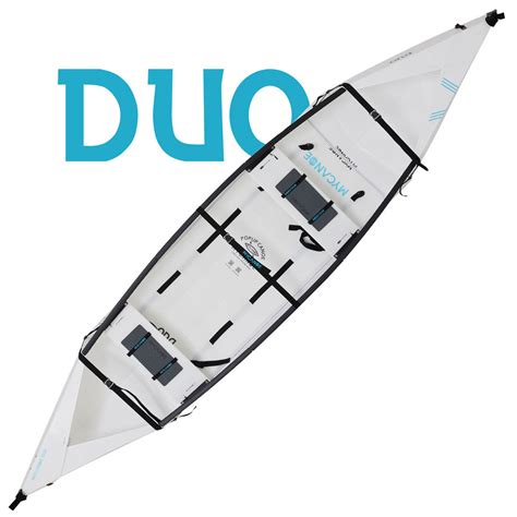 Mycanoe Foldable Boat Origami Kayak Duo Holds 520lbs Mycanoe