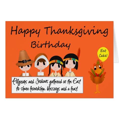 Happy Birthday On Thanksgiving Day