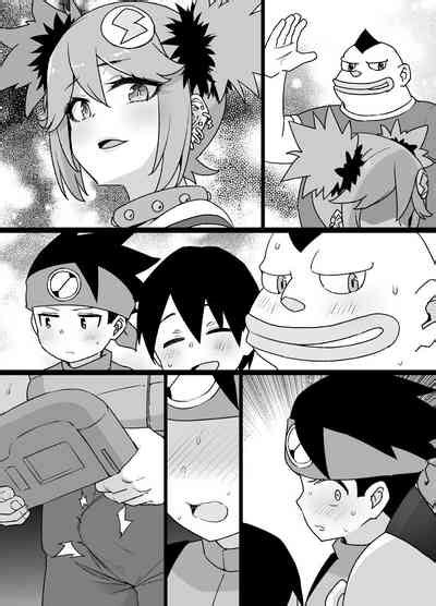 Rockman EXE Akuochi Roll Sakurai Mayl Manga Nhentai Hentai Doujinshi And Manga
