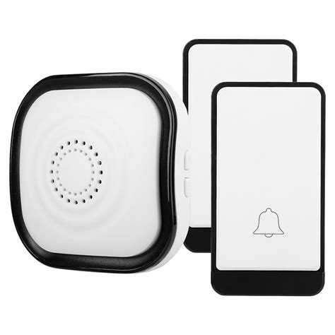 Kritne Wireless Doorbell Alarm, Wireless Self-generating Doorbell Home ...