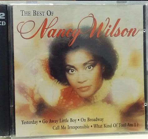 Nancy Wilson The Best Of Nancy Wilson 1998 Cd Discogs