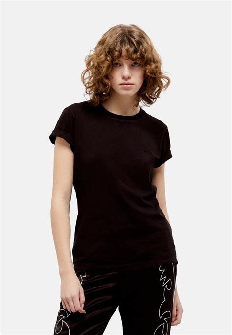 The Kooples À Logo Manches Courtes Camiseta Estampada Blacknegro Zalandoes