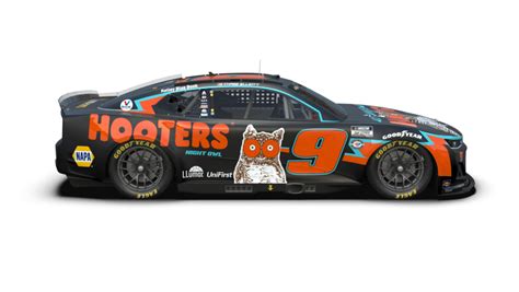 First look: Chase Elliott's 2023 Hooters paint scheme | NASCAR