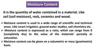 Measurement of Moisture Content | PPT