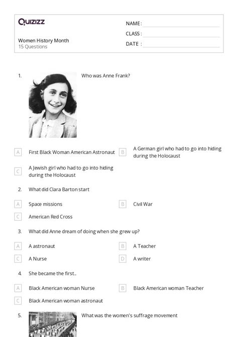 History Worksheets For Rd Grade On Quizizz Free Printable