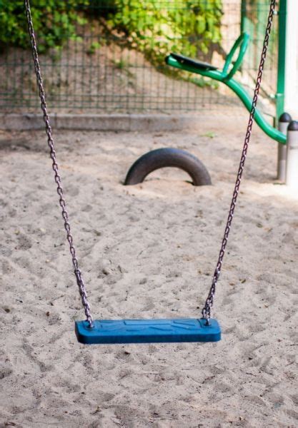 Double Swing With Tower Playhouse With Slide Swings Playground