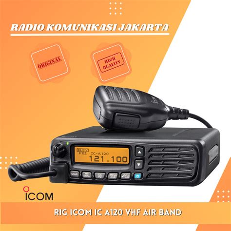 Jual Original Ori Radio Rig Icom Ic A120 A 120 Vhf Airband Jakarta