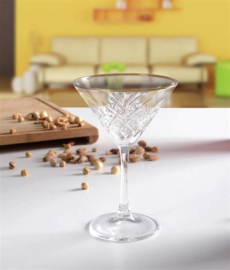 Pasabahce Timeless Golden Touch Cocktail Glazen Bol