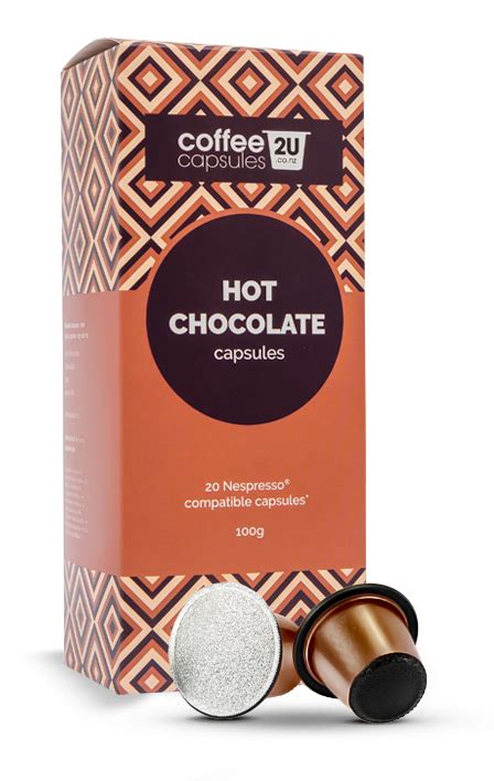 20 Nespresso® Hot Chocolate Capsules | Coffee Capsules 2U