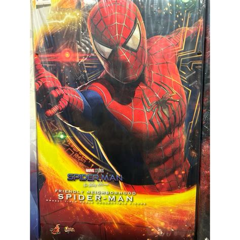 Hot Toys 1 6 MMS661 Spider Man No Way Home Friendly Neighborhood Spider Man Collectible Figure