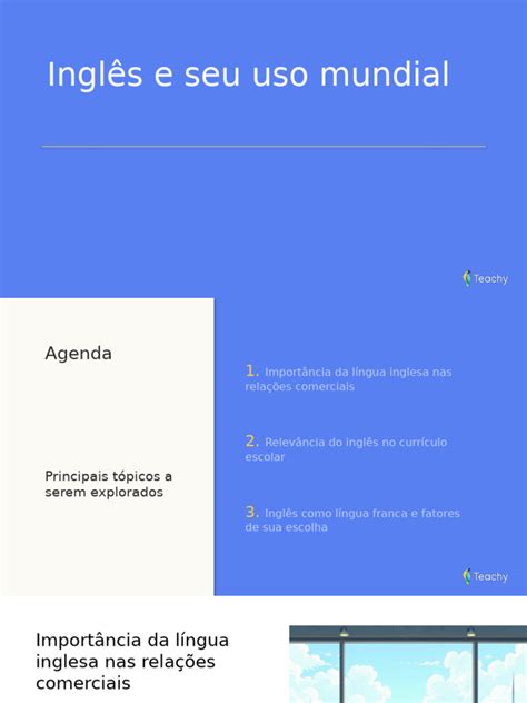 A Importância Do Inglês No Mundo - Importância do Inglês no Mundo Atual | PDF | Língua inglesa | Comunicação