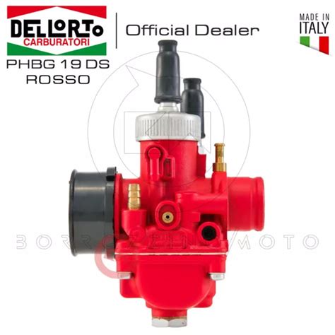 Carburateur Dellorto Rouge Air Manuel Phbg Ds Mbk Booster Naked