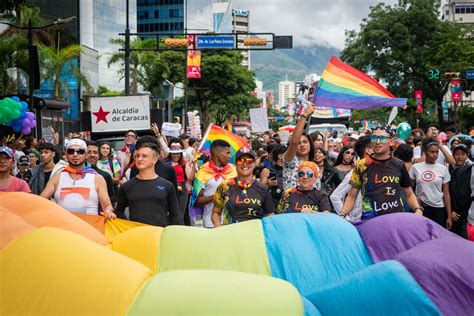 Comunidad Lgbtiq Marchó En Caracas Para Conmemorar El Día Del Orgullo