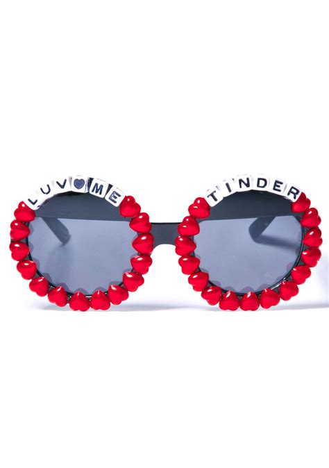 Rad And Refined Tru L0v3 Sunglasses Dolls Kill