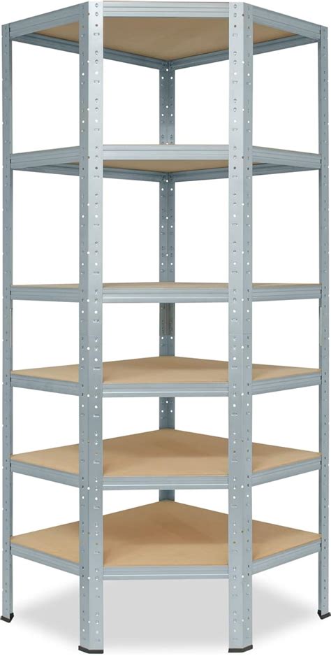 Shelfplaza X X Cm Home Scaffale Angolare Metallo Carichi Pesanti