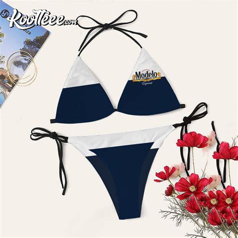 Modelo Triangle Bikini Set Swimwear Beachwear String Triangle Bikini Summer Vacation HG Sets