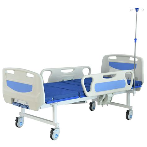 Medical Equipment Two Cranks Manual Pediatric Hospital Bed China