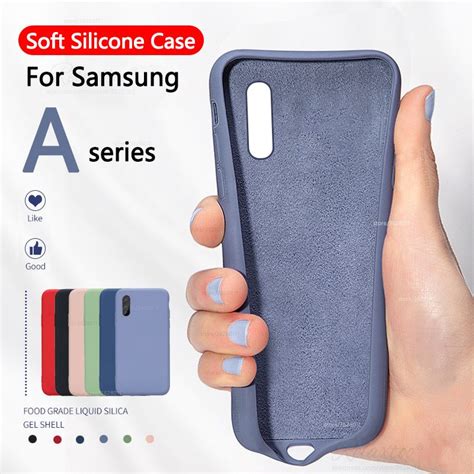 Soft Liquid Silicone Case For Samsung Galaxy A A A S A S A A