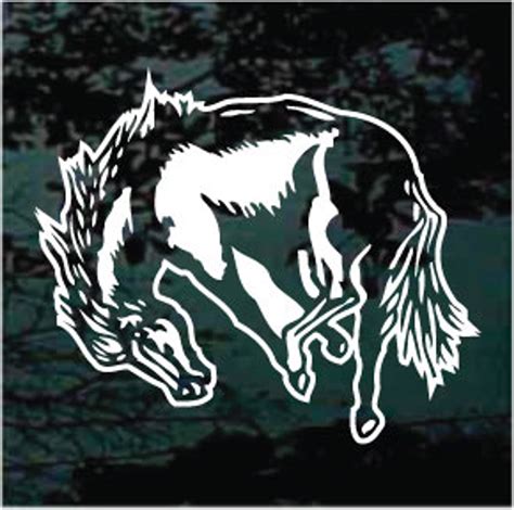 Wild Mustang Horse Decals | Decal Junky