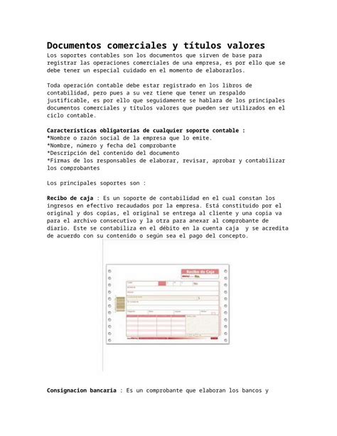 DOCX Documentos Comerciales y Títulos Valores DOKUMEN TIPS