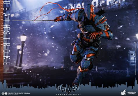 Hot Toys VGM30 蝙蝠俠阿卡漢起源喪鐘 Deathstroke 1 6 比例人偶作品