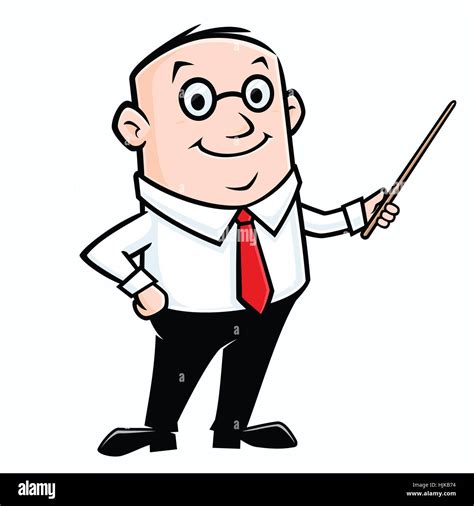 teacher cartoon  res stock photography  images alamy